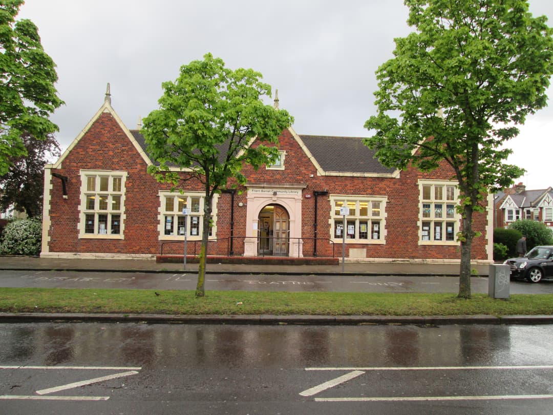 Exterior view of the community library